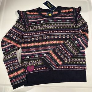 New with tag Polo Ralph Lauren Girls M (8-10) wool sweater